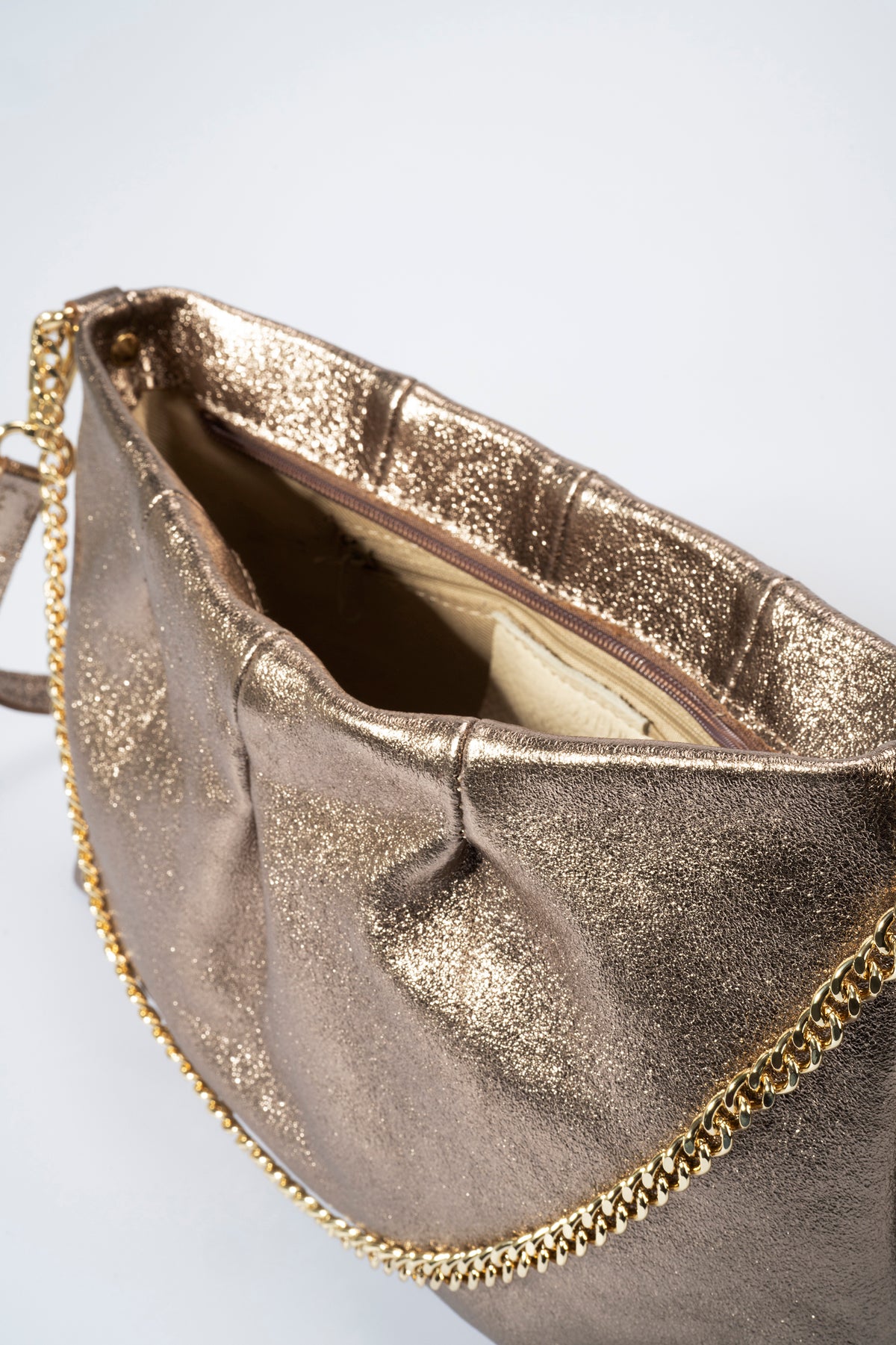 CLIO Leather Crossbody Bag - Canna
