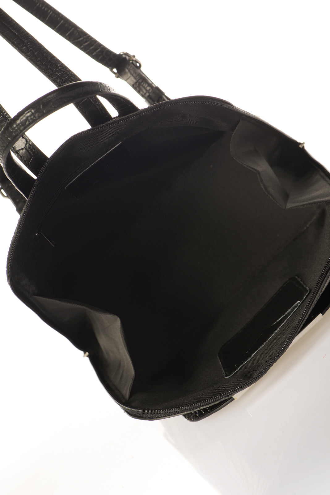KERSTIN Leather Backpack - Black