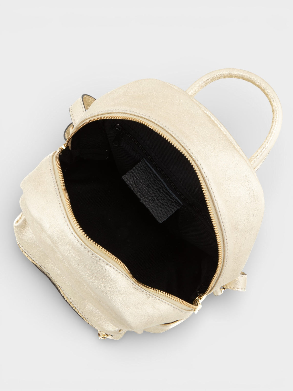 Leather Backpack 1205 - Platino