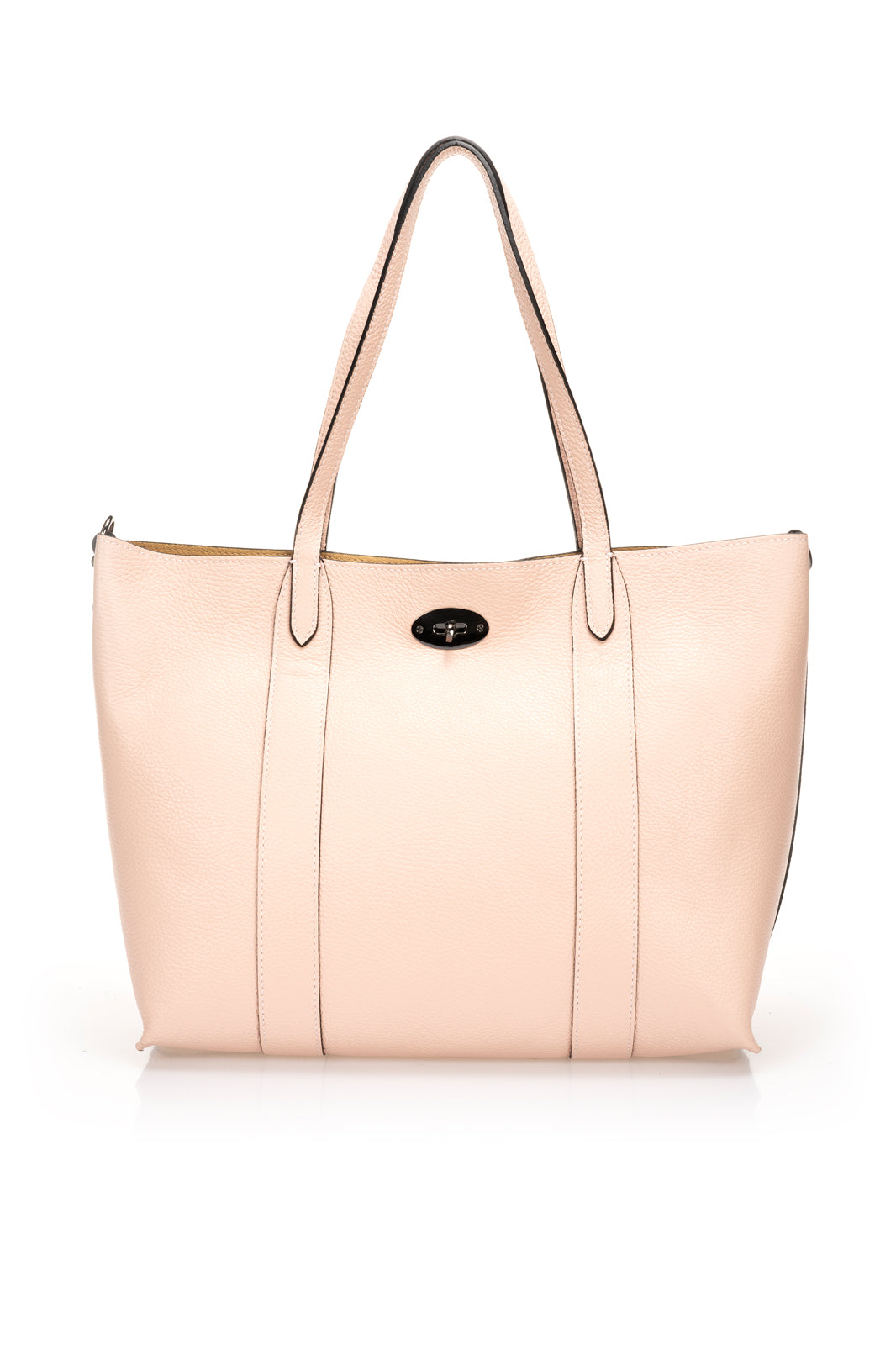 Bayswater Tote, Mulberry Pink Small Classic Grain, Women