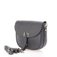 BELA Leather Crossbody Bag - Blue