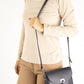 BELA Leather Crossbody Bag - Blue