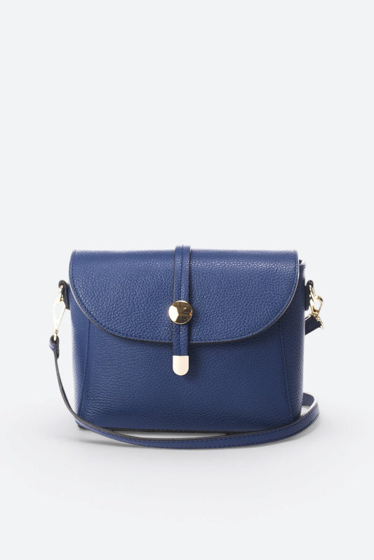 ADORE Leather Crossbody Bag - Blue