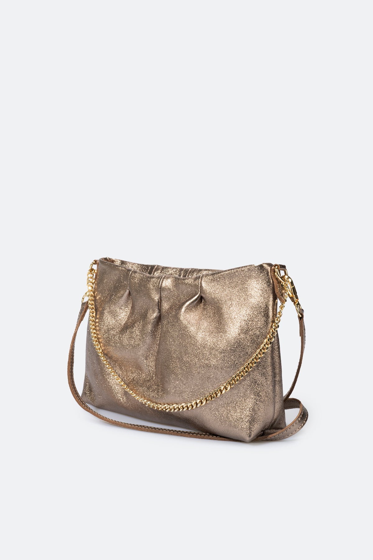 CLIO Leather Crossbody Bag - Canna
