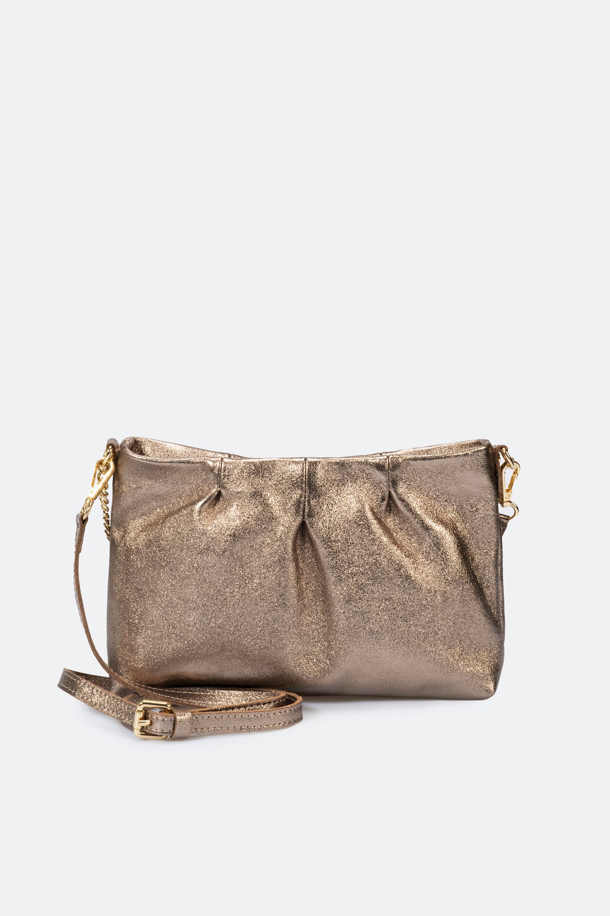 CLIO Leather Crossbody Bag - Canna