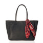 ESTELLE Leather Shoulder Bag - Black