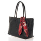 ESTELLE Leather Shoulder Bag - Black