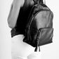 JASMINE Leather Backpack - Cognac