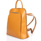 FREYA Leather Backpack - Cognac