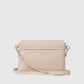 NORAH Leather Crossbody Bag - Beige