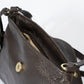 ASTER Leather Crossbody Bag - Brown