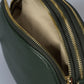 EBE Leather Crossbody Bag - Dark-Green