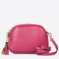 EBE Leather Crossbody Bag - Fuxia