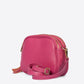 EBE Leather Crossbody Bag - Fuxia