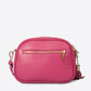 EBE Leather Crossbody Bag - Fuxia
