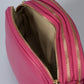 EBE Leather Crossbody Bag - Fuxia