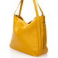 LAILA Leather Shoulder Bag - Cuoio