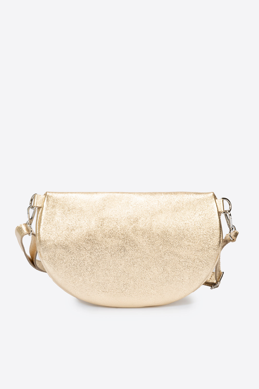 DUNIA Leather Pouch - Platino