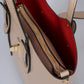 IOLANDA Leather Top Handle Bag - Taupe