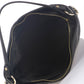 CLARISSA Leather Shoulder Bag - Black