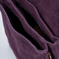 HAILEY Leather Crossbody Bag - Purple