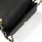 EULALIA Leather Crossbody Bag - Black
