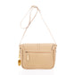 IRMA Leather Crossbody Bag - Taupe