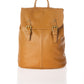 JUDITH Leather Backpack - Cuoio