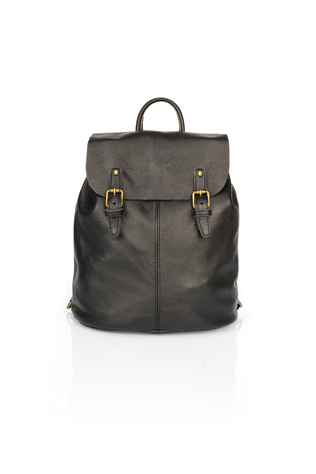 JUDITH Leather Backpack - Nero
