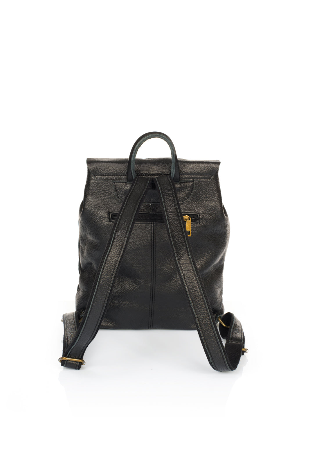 JUDITH Leather Backpack - Nero