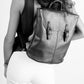 JUDITH Leather Backpack - Nero