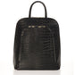 KERSTIN Leather Backpack - Black