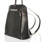 KERSTIN Leather Backpack - Black
