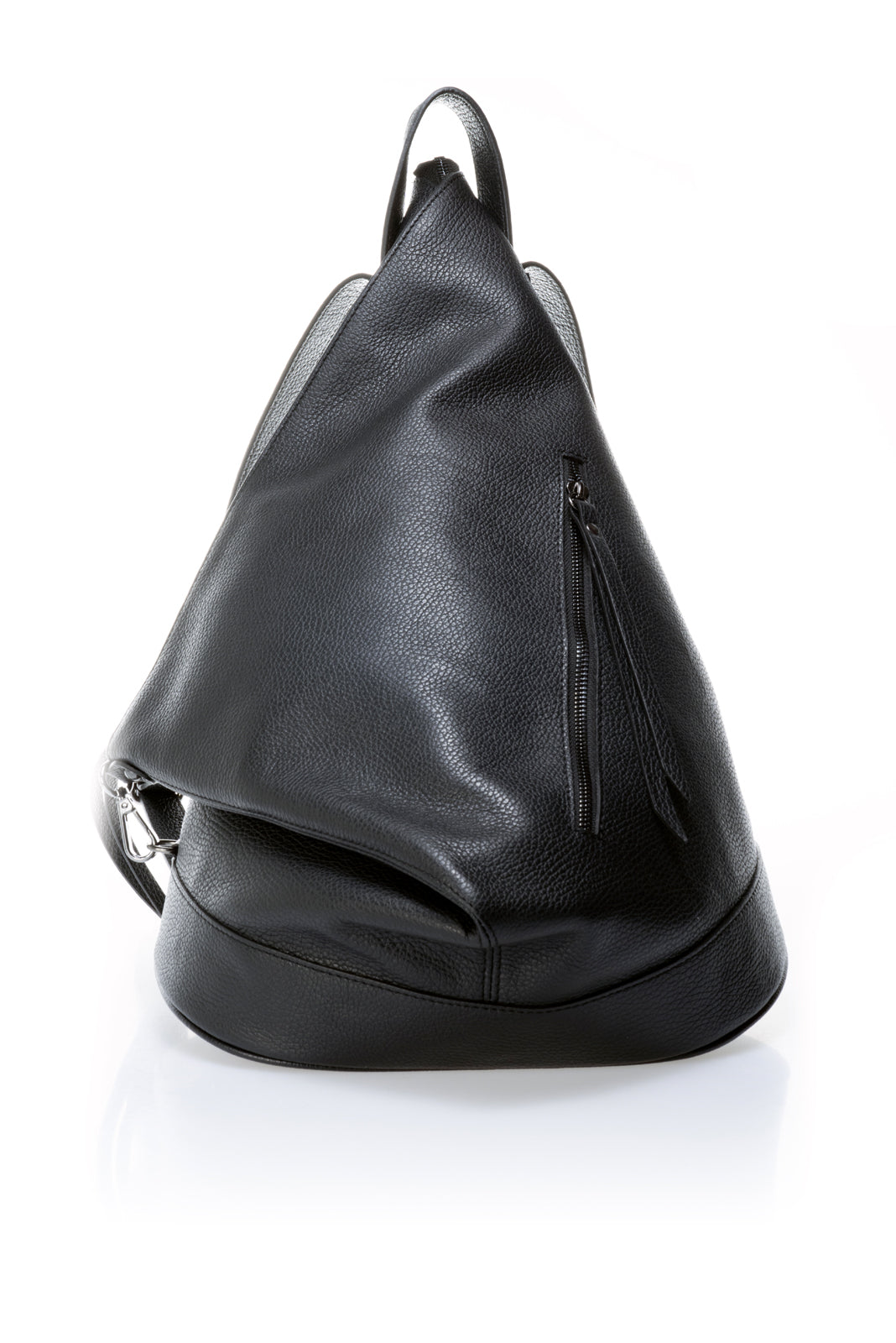 NEDA Leather Backpack - Black