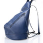 NEDA Leather Backpack - Blue