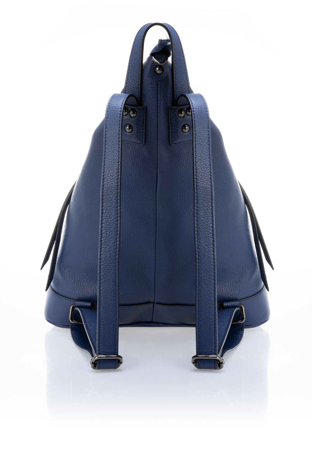 NEDA Leather Backpack - Blue
