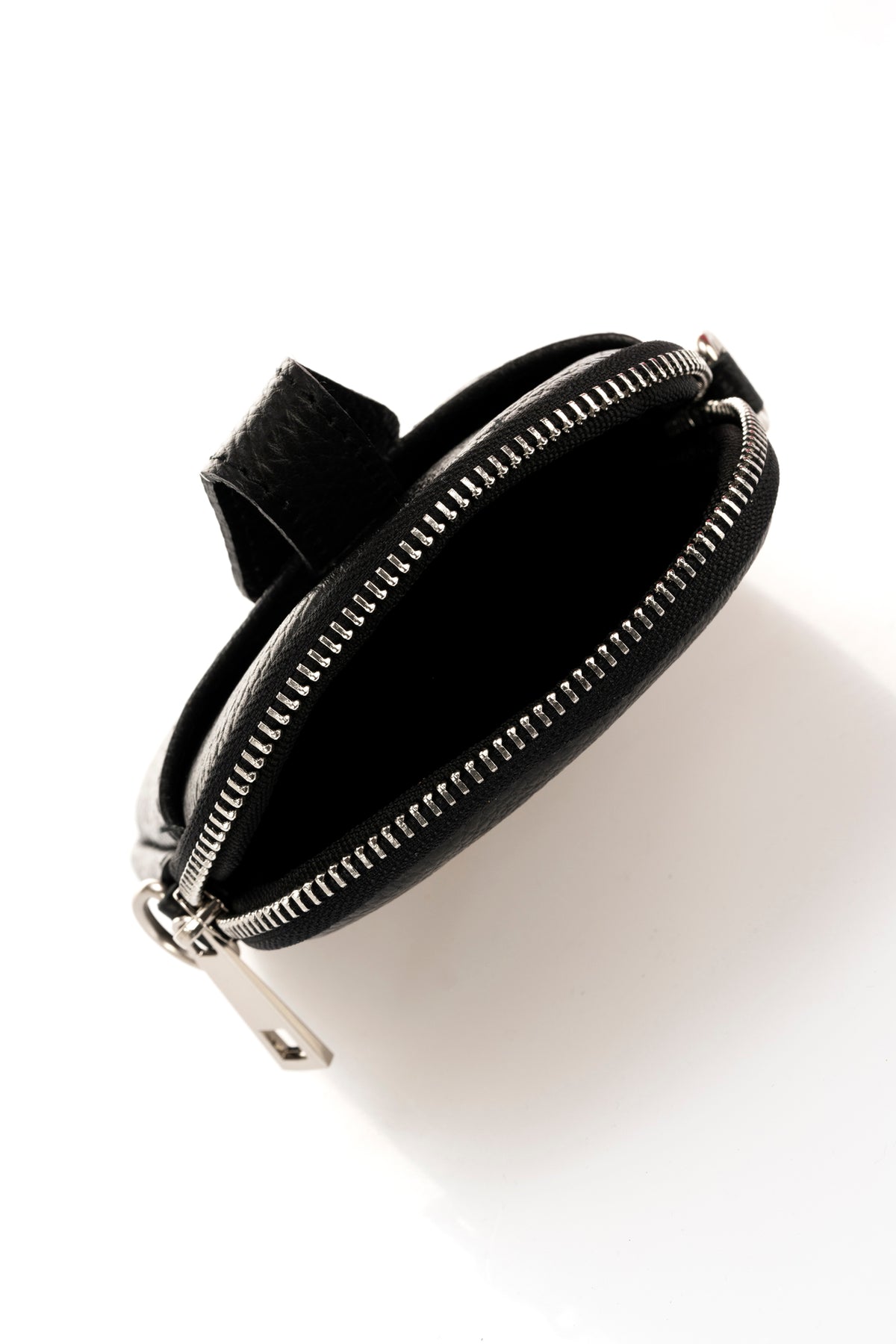 CAMILLA Leather Crossbody Bag - Black