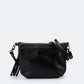 AGATHA Leather Crossbody Bag - Nero