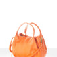 MAYA Leather Top Handle Bag - Zafferano