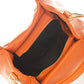 MAYA Leather Top Handle Bag - Zafferano