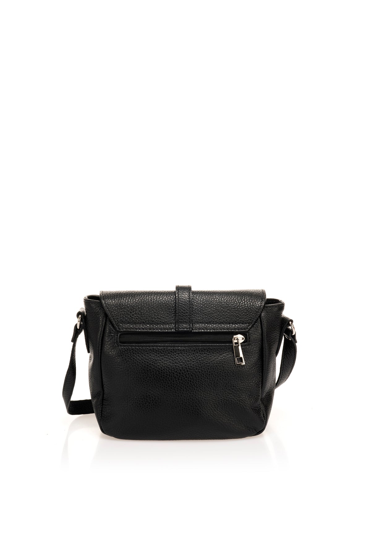 ALTEA Leather Shoulder Bag - Black