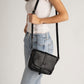 ALTEA Leather Shoulder Bag - Black