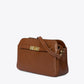 HILDA Leather Crossbody Bag - Brown