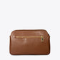 HILDA Leather Crossbody Bag - Brown