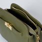 HILDA Leather Crossbody Bag - Olive