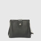 ZOE Leather Crossbody Bag - Black