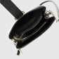 ZOE Leather Crossbody Bag - Black