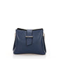 ZOE Leather Crossbody Bag - Blue