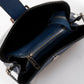 ZOE Leather Crossbody Bag - Blue