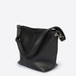 CORINNE Leather Shoulder Bag - Black